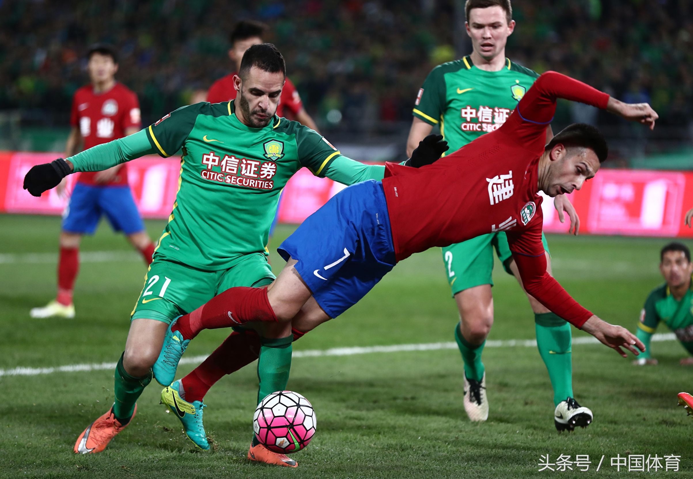 2016赛季中超联赛第30轮 北京国安3比1胜河南建业